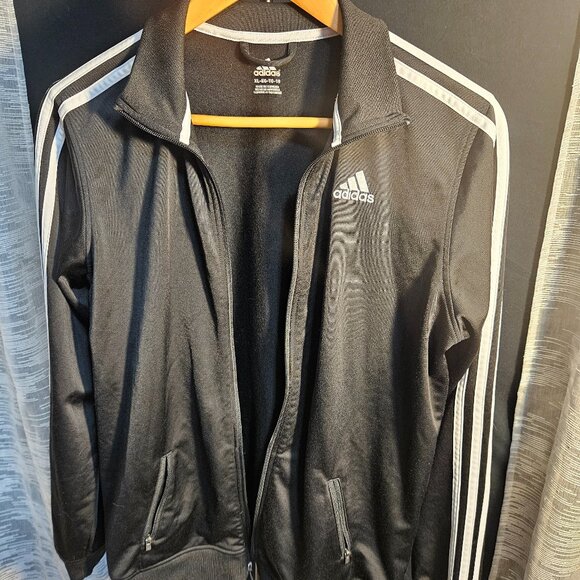 Boys Adidas Zip up Track Jacket XL (18) Mint. - Picture 1 of 8